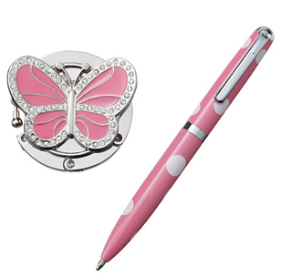 バッグハンガー&ボールペンセット