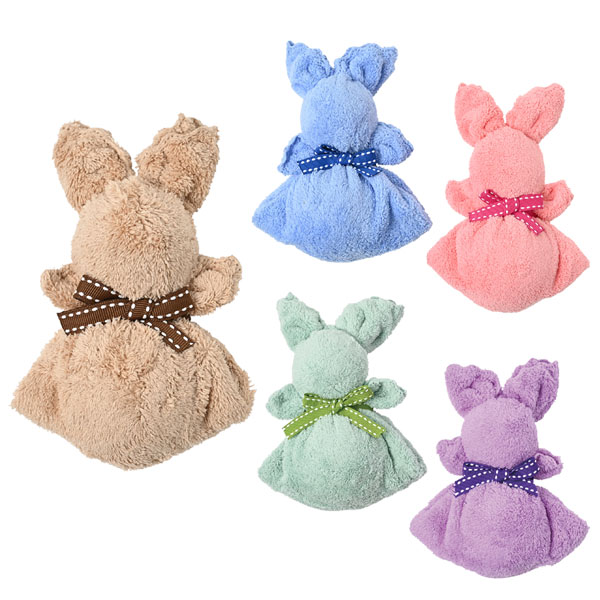 ふんわり<うさぎ>タオルハンカチ