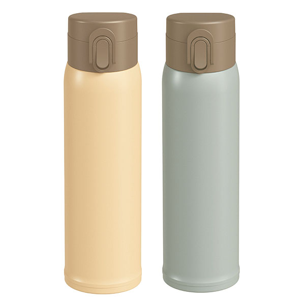 エアリーナ 真空二重ステンレス 軽量ワンタッチボトル 500ml