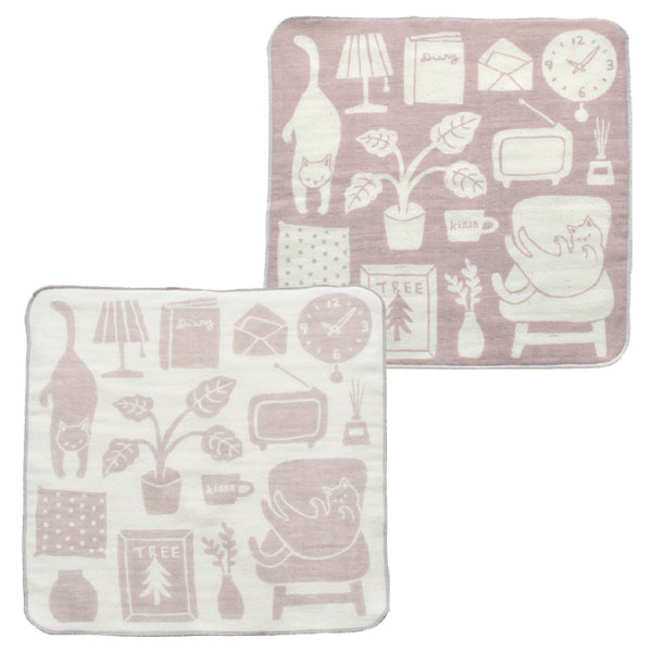 現代百貨 kissa タオルハンカチ リビング