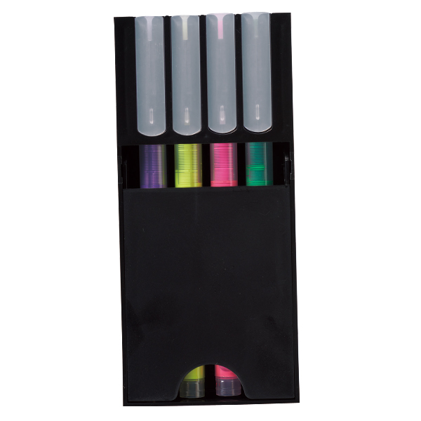 4色マーカー&スマホスタンドケース