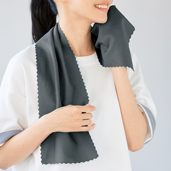 ヒンヤリUVガード デイリークールタオル