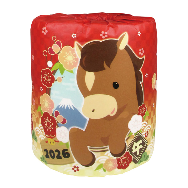 開運招福 ロールティッシュ 干支 午