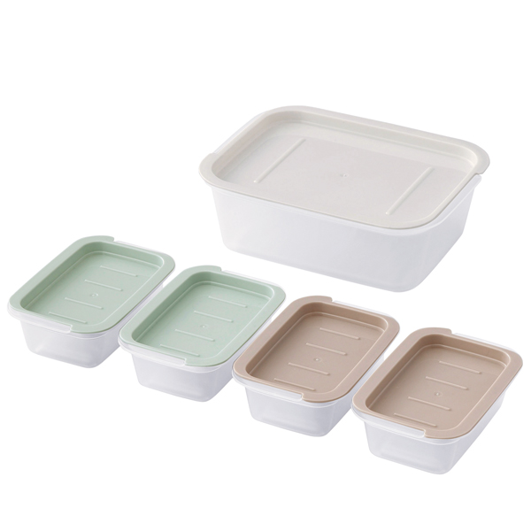 コンパクト収納保存容器 5Pセット