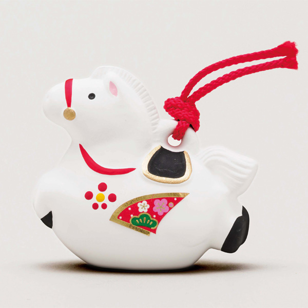 吉祥の午土鈴(特小)