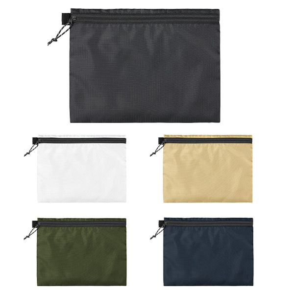 リップストップフラットポーチ(M)