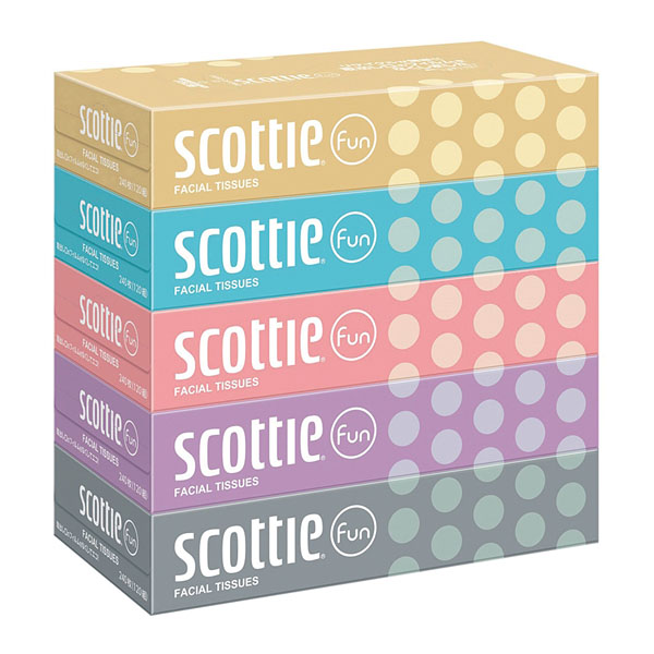 スコッティ ティシューファン120W 5個組