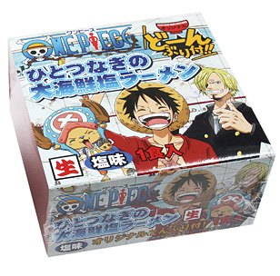 ワンピースひとつなぎの大海鮮塩ラーメン1食 記念品プラザ