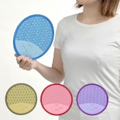 縁起柄コンパクト収納うちわ