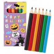 ハロウィン・プチ色鉛筆(6本入)