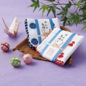 「ほんの気持ち」和柄ガーゼタオルハンカチ