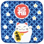 まねき猫タオルハンカチ