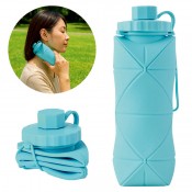 折りたたみシリコンボトル600ml