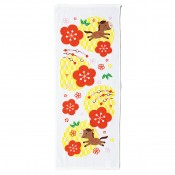 干支タオル 矢柄うま