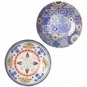 ラステリア 陶器みたいなミニプレート2枚セット