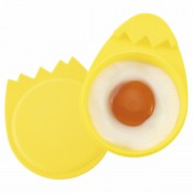 レンジで目玉焼き