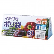 マチ付きポリ袋 60枚入
