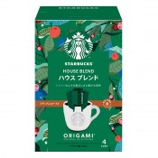スターバックスオリガミコーヒー ハウスブレンド4袋入