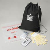 IDポケット付非常持出しセット5点