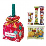 クリスマス手提げバッグ 駄菓子4点セット