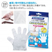 ポリエチレン手袋(M)