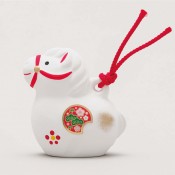 吉祥の午土鈴(小)