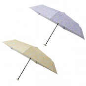 リラックスフラワー晴雨兼用折りたたみ傘