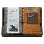 TEDDY ASH<テディアッシュ> もふもふタッチ ハンドタオルセット