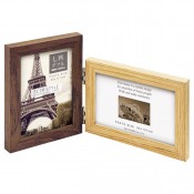 スリムスタイル木製ダブルフレーム サービスW