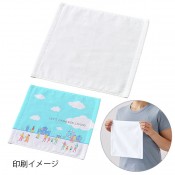プリントしやすいコットンシャーリングハンドタオル(厚手)
