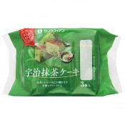 宇治抹茶ケーキ3個入