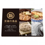 至福の逸品 かつお風味つゆの生そば3食組