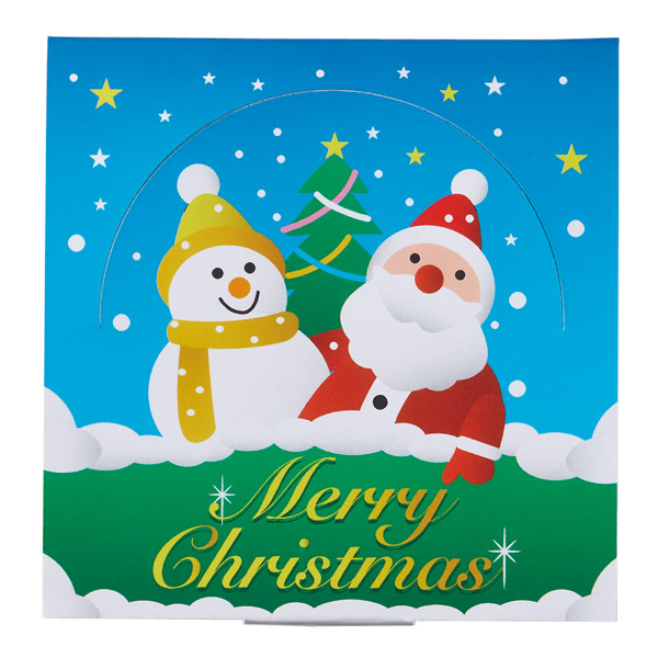クリスマスポップアップメモ(50枚入) クリスマスポップアップメモ(50枚入)