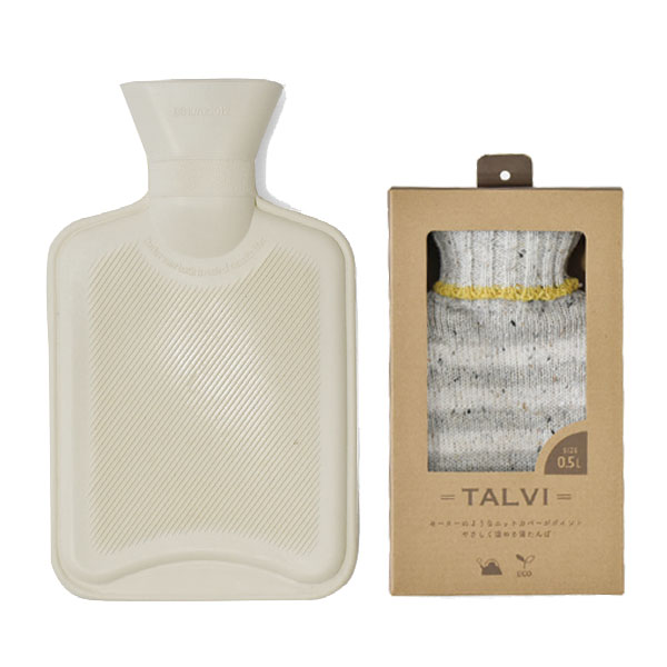 現代百貨 TALVI 湯たんぽ ボーダー 1L 現代百貨 TALVI 湯たんぽ ボーダー 1L
