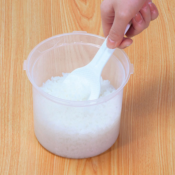 レンジで作るご飯鍋1合用 しゃもじ付き レンジで作るご飯鍋1合用 しゃもじ付き