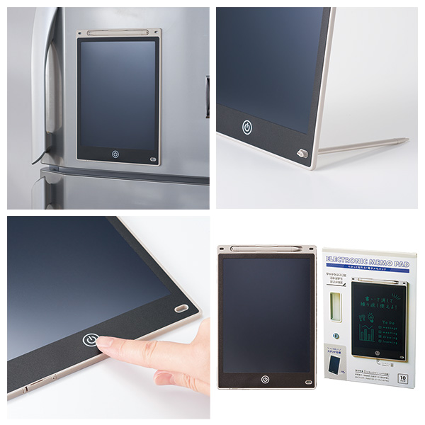 ペタっと貼れる!電子メモパッド ラージ ペタっと貼れる!電子メモパッド ラージ