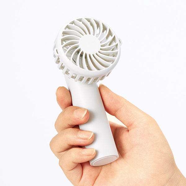 日傘にもつけられるクリップ付ハンディファン 日傘にもつけられるクリップ付ハンディファン