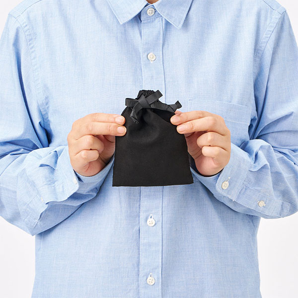 スウェード風巾着(S) スウェード風巾着(S)