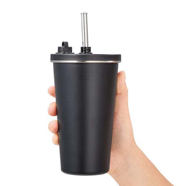 ストロー付ステンレスサーモタンブラー470ml ストロー付ステンレスサーモタンブラー470ml