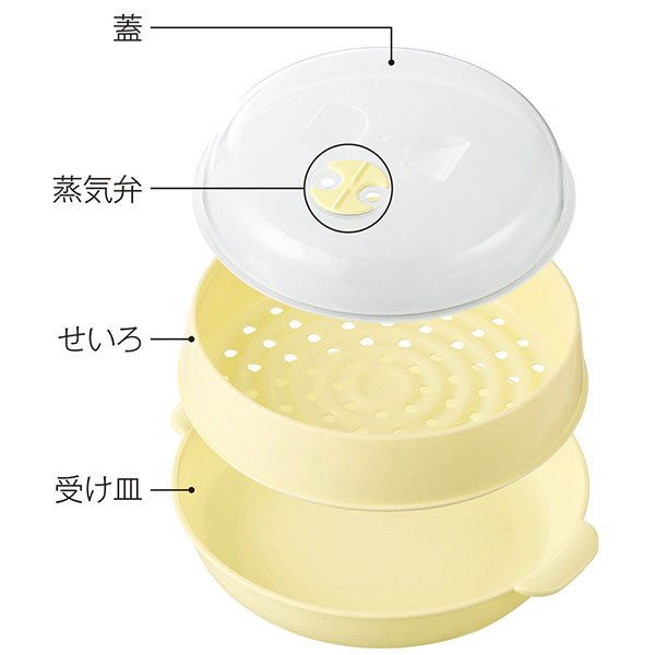 レンジで簡単 せいろ蒸し器 レンジで簡単 せいろ蒸し器
