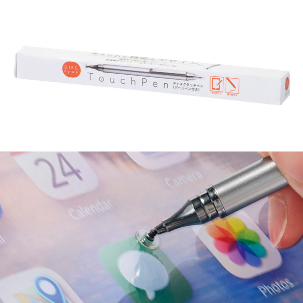 スムース操作のタッチペン(ボールペン付き) スムース操作のタッチペン(ボールペン付き)