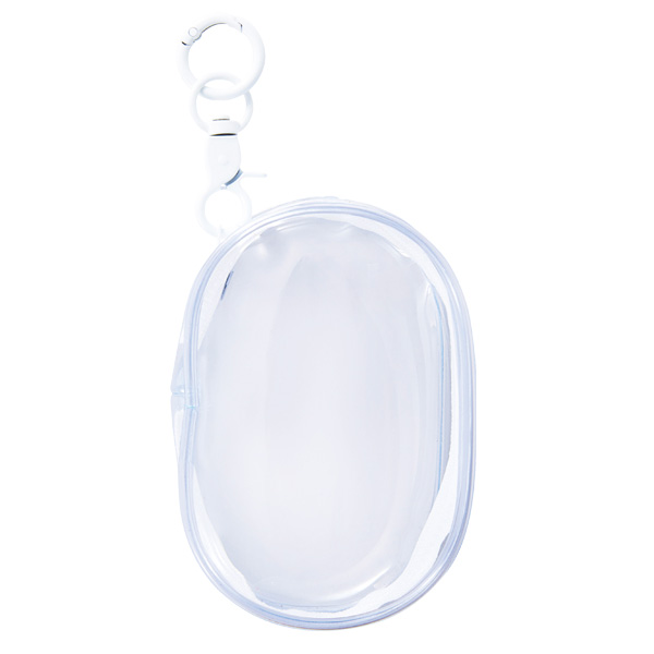 キーホルダー付きクリアポーチ キーホルダー付きクリアポーチ