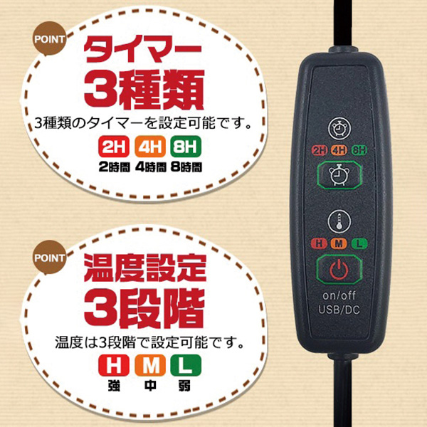 USBヒーターマット USBヒーターマット