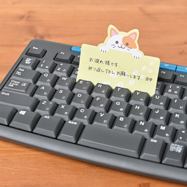 わんにゃんダイカットふせん(20枚入) わんにゃんダイカットふせん(20枚入)