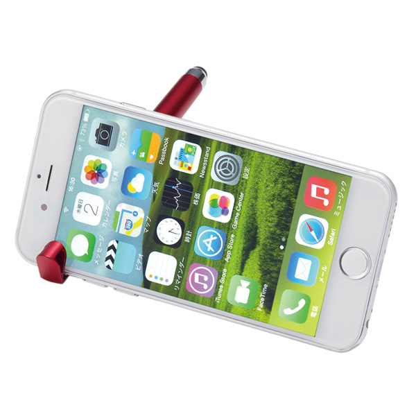 スマホスタンドにもなるボールペン&タッチペン スマホスタンドにもなるボールペン&タッチペン
