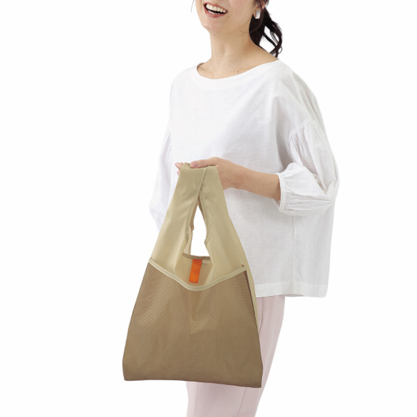 ミーロ メッシュポケットエコバッグ ミーロ メッシュポケットエコバッグ