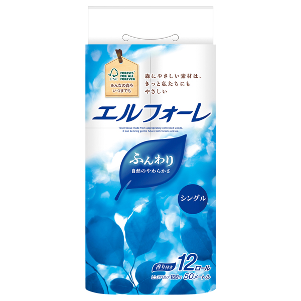 エルフォーレ トイレットティシュー12ロール エルフォーレ トイレットティシュー12ロール