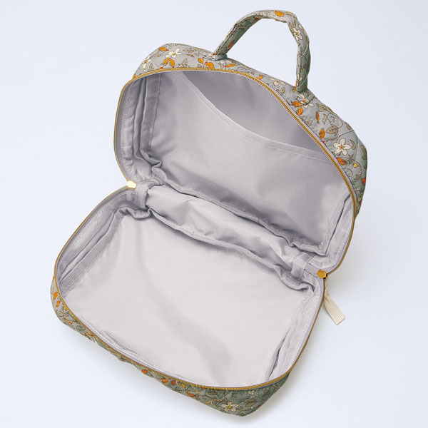 フィオリート・ハンドル付きキルティングオープンポーチ フィオリート・ハンドル付きキルティングオープンポーチ