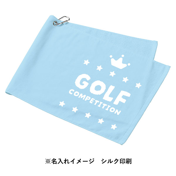 プリントしやすいコットンシャーリングカラビナ付フェイスタオル プリントしやすいコットンシャーリングカラビナ付フェイスタオル