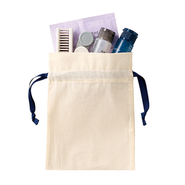 コットンカラーリボン巾着(S) コットンカラーリボン巾着(S)